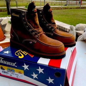 Brand new Thorogood steel toe boots